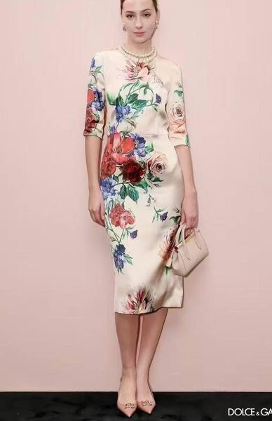 Платье Dolce & Gabbana женский белый 194407
