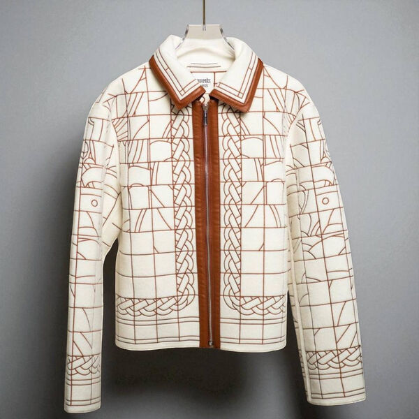 Куртка Hermès женский белый 200347-2