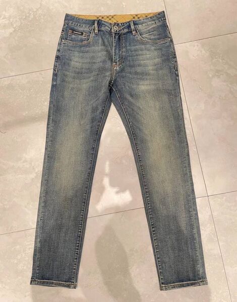 Мужские джинсы Burberry мужской джинса синий 181706