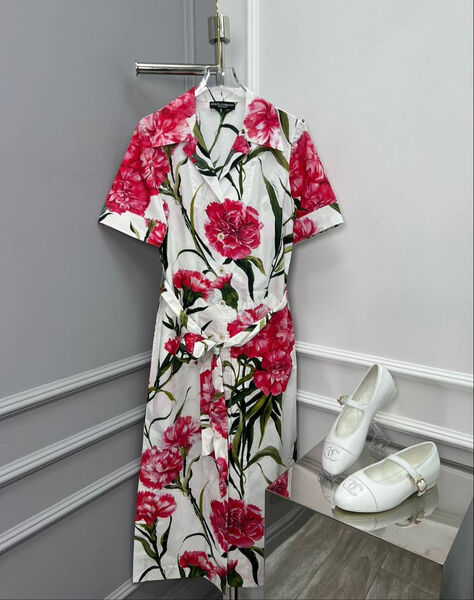 Платье Dolce & Gabbana женский бордовый 150292-3