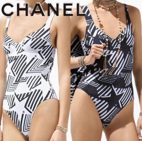 Купальник Chanel женский черный 144788-2