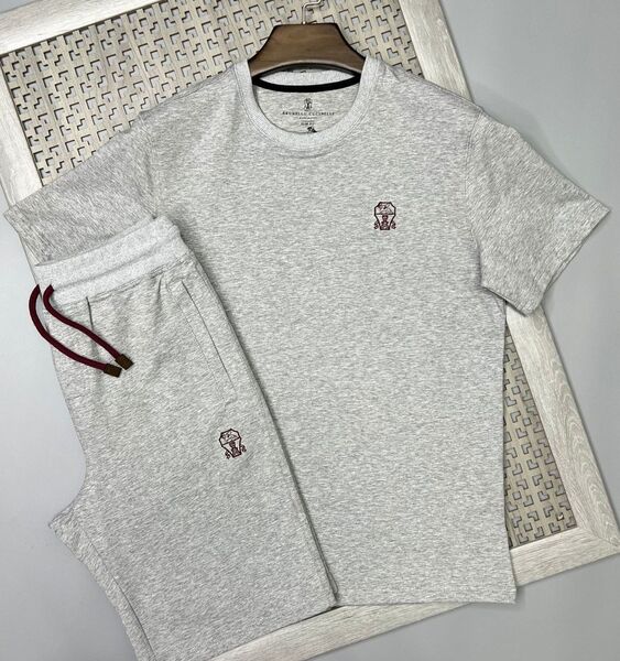 Мужской костюм Brunello Cucinelli мужской графитовый 120921