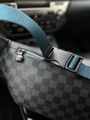 Мужская сумка слинг Louis Vuitton мужской кожа черный 105732-3