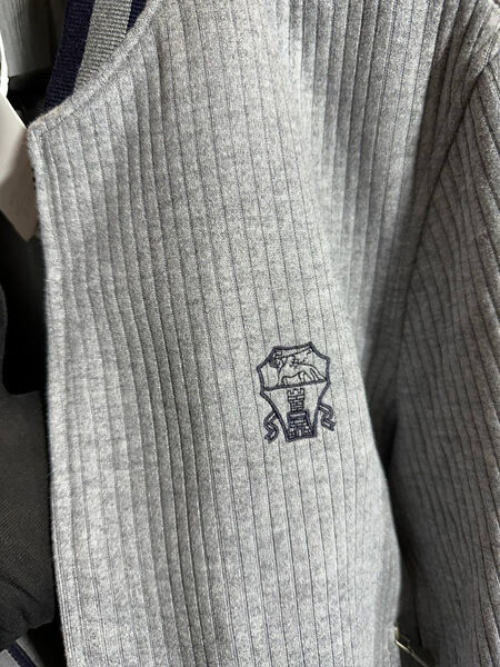 Мужской костюм Brunello Cucinelli мужской графитовый 157046-7