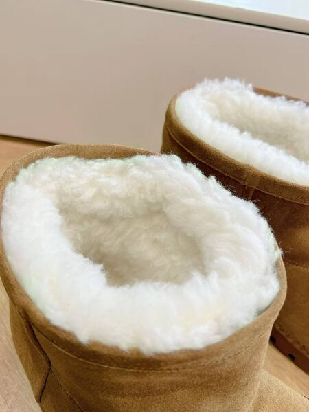Женские ботинки Balenciaga Women's Alaska Fur Bootie женский замша коричневый u6317668-1-5