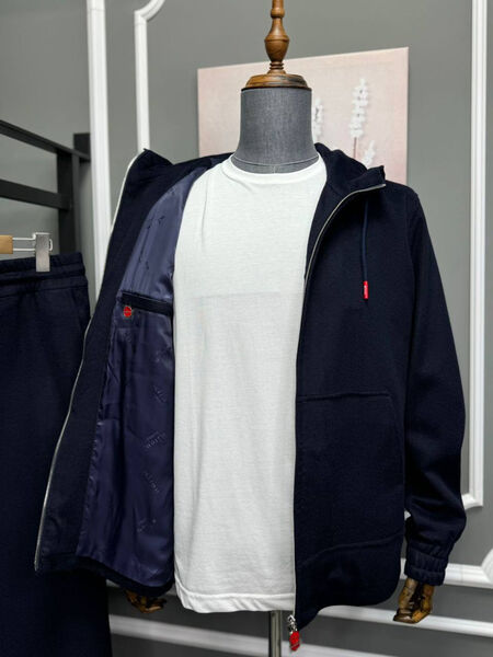 Мужской костюм Kiton мужской синий 168081-7