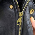 Мужская дубленка Louis Vuitton мужской черный 135233-8