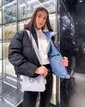Пуховик Prada женский черный 63272-2