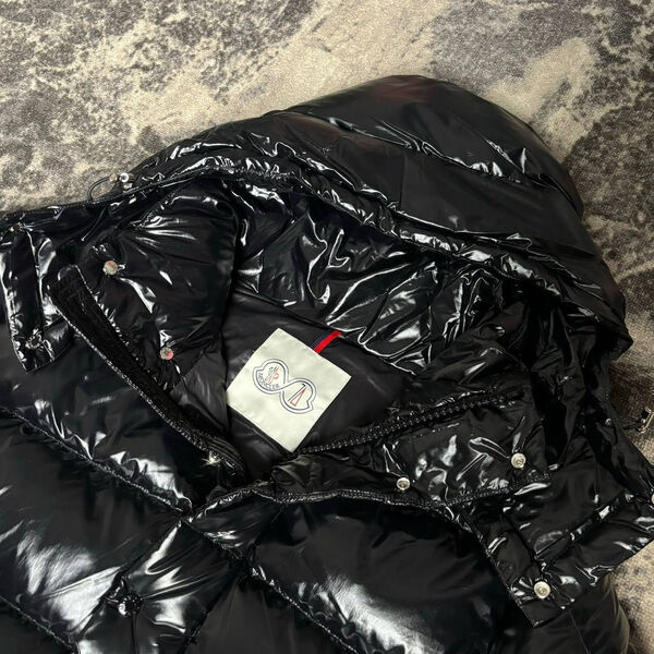 Мужской пуховик Moncler мужской черный 171378-3