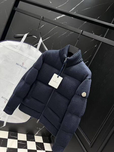 Мужская куртка Moncler мужской синий 199956-2
