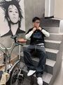 Мужские брюки Balenciaga мужской черный w9398992-1-2