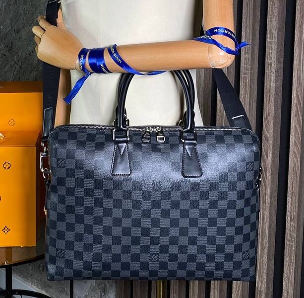 Мужской портфель Louis Vuitton мужской канва графитовый 146302