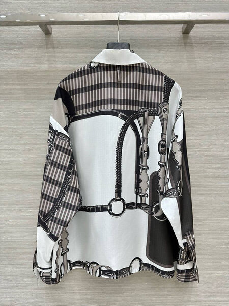 Рубашка Hermès женский черный 179186-2