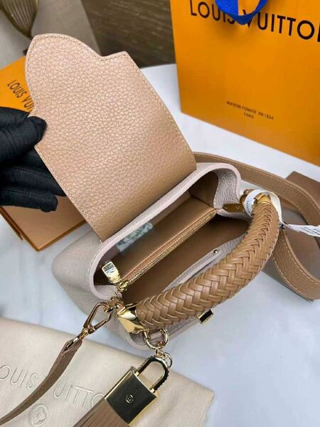 Сумка Louis Vuitton женский кожа розовый f5162796-1-9