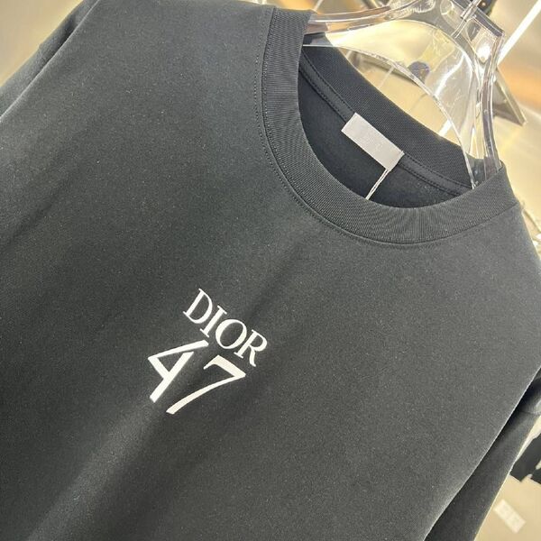 Мужской лонгслив Dior мужской черный l9231030-1-7