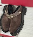 Сабо Gucci женский замша 199392-1