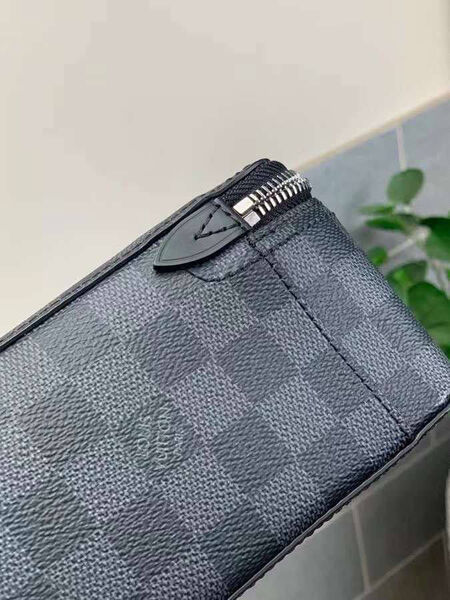 Мужской несессер косметичка Louis Vuitton мужской канва черный 111313-5