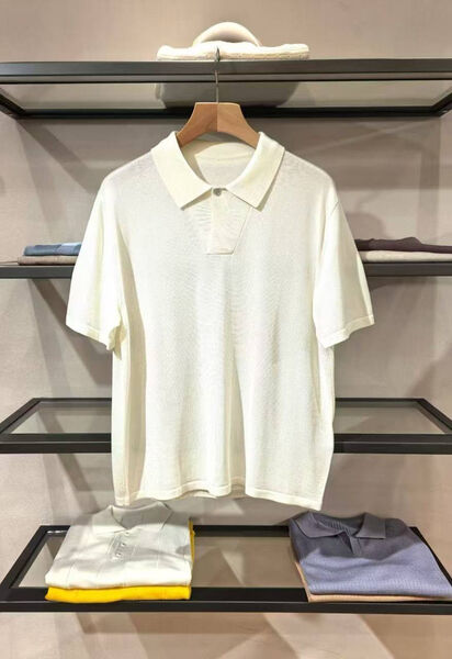 Мужское поло Loro Piana мужской белый 144399-9