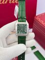 Мужские часы Cartier Suntos-Dumont мужской кожа swift зеленый s9780145-1