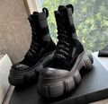 Ботинки Alexander Wang женский замша черный 124704-1