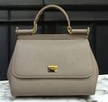 Сумка Dolce & Gabbana женский кожа swift темно-серый 156591