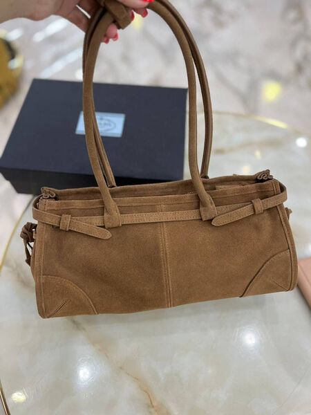 Сумка Prada женский замша 159129-3