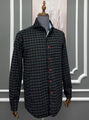Мужская рубашка утепленная Kiton мужской болотный 177910-10