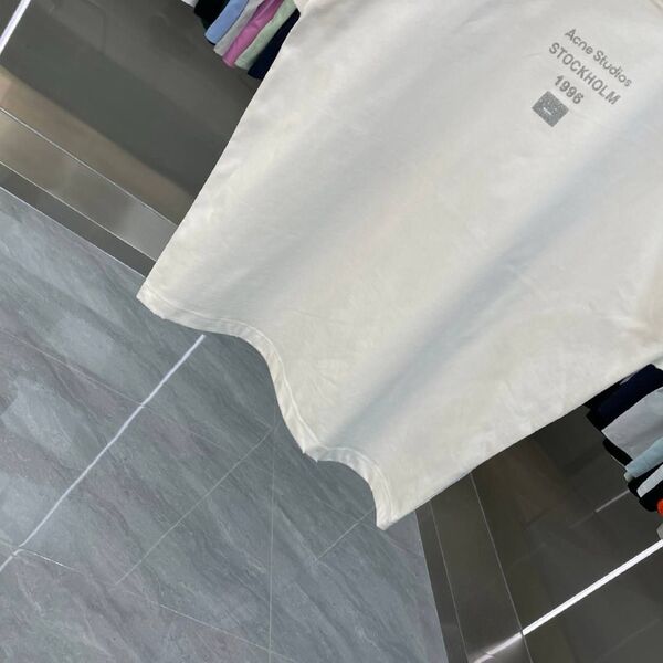 Мужская футболка Acne Studios мужской белый o1949686-1-9