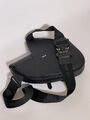 Мужская сумка слинг Christian Dior Saddle мужской кожа черный 132077-4