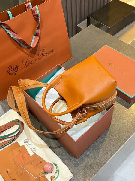 Сумка Loro Piana женский кожа коричневый f8753561-1-8