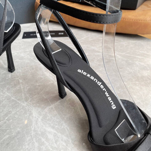 Босоножки Alexander Wang женский кожа черный 116381-4