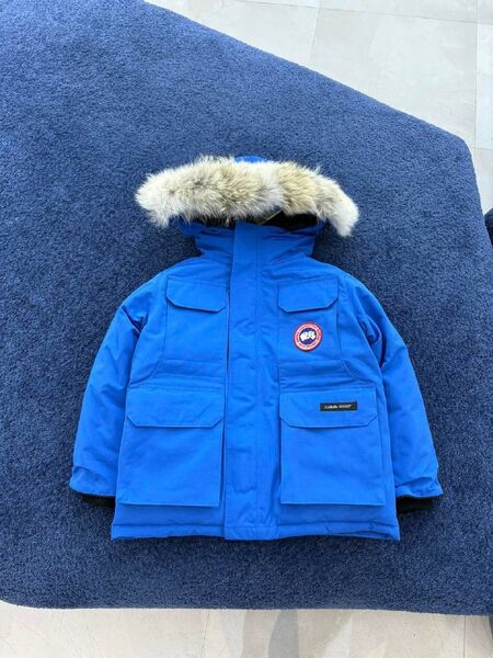 Детский пуховик Canada Goose Expedition Kids Parka синий j2037785-1