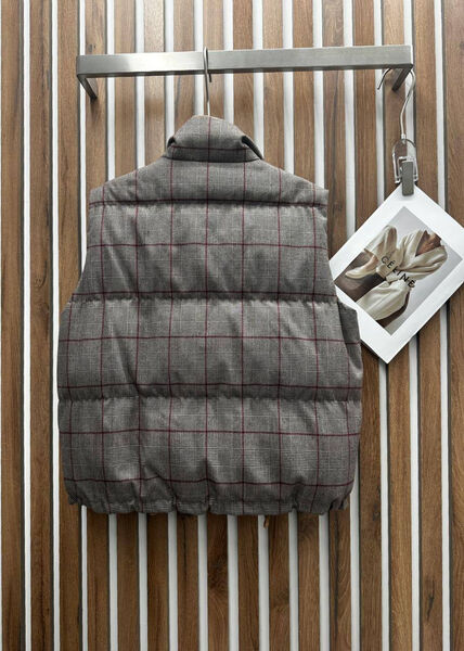 Жилет Brunello Cucinelli женский графитовый 159593-5