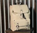 Мужской рюкзак Louis Vuitton мужской кожа бежевый 121196-1
