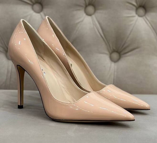 Туфли Prada женский кожа бежевый 136327