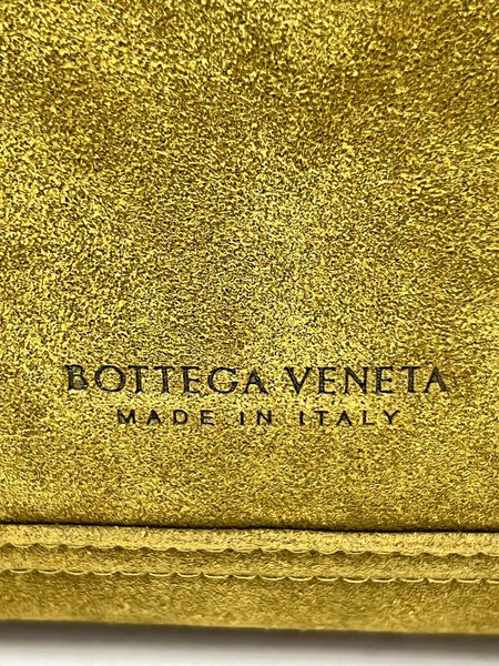 Сумка Bottega Veneta женский замша горчичный 175849-4