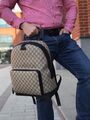 Рюкзак Gucci мужской канва бежевый 65081-2
