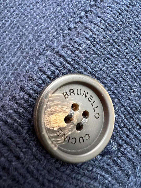 Мужской кардиган Brunello Cucinelli мужской синий 126800-5