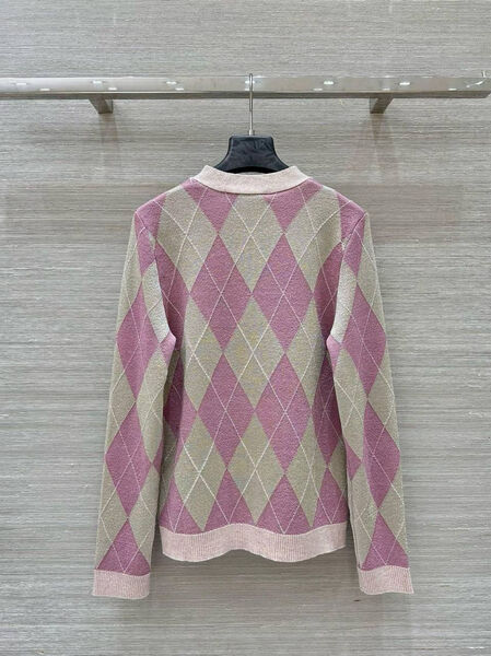 Кардиган Gucci женский вязаная ткань фиолетовый 179294-7