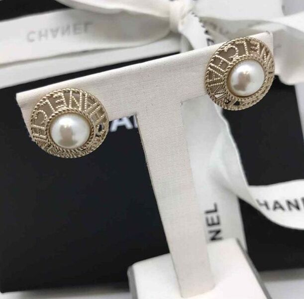 Серьги Chanel бронзовый 70553-2