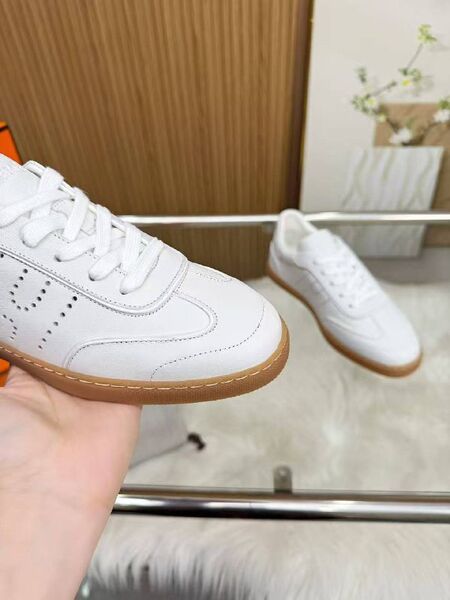 Женские кроссовки Hermes женский кожа белый e1982309-1-6