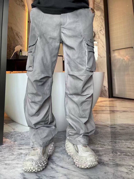 Мужские брюки Balenciaga мужской графитовый 182518