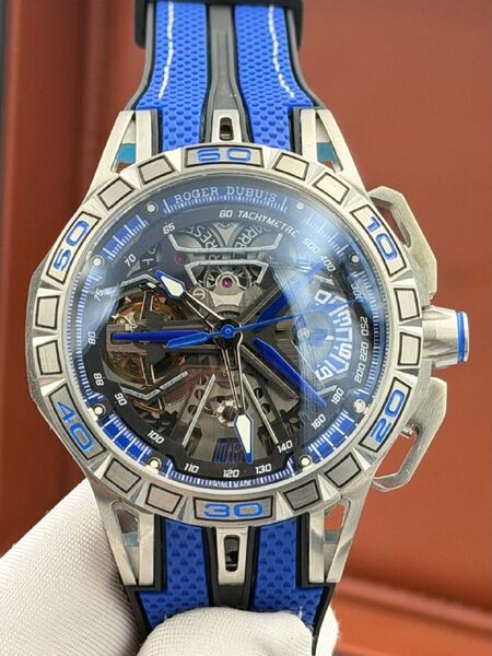 Мужские часы Roger Dubuis мужской синий g9755331-1-3