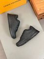 Мужские кроссовки Louis Vuitton Classic мужской кожа черный g0039248-1-2