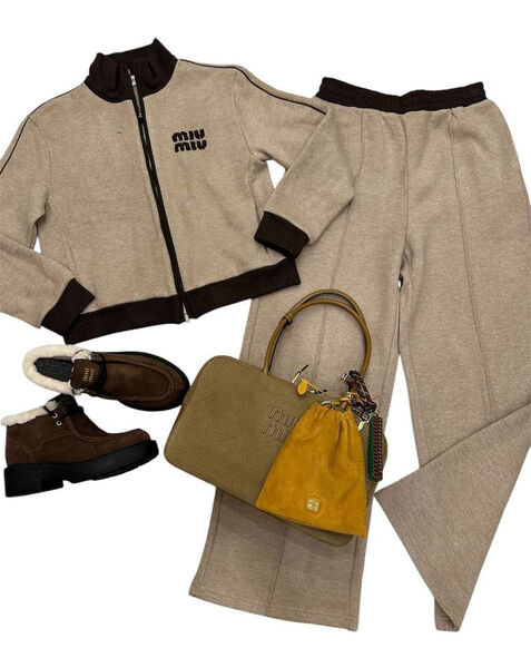 Костюм Miu Miu женский бежевый 168616-2