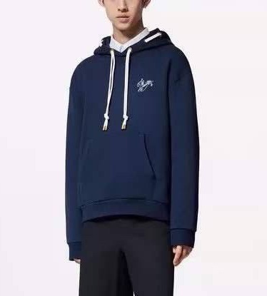 Мужское худи Louis Vuitton мужской синий 157167