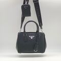 Сумка Prada женский кожа черный 77057-3