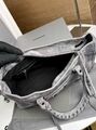 Сумка Balenciaga женский замша графитовый b9133563-1-4
