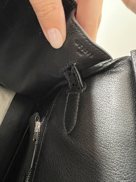 Сумка Hermès Birkin 30 женский кожа черный 140345-7
