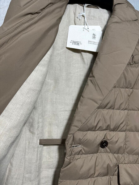 Куртка Brunello Cucinelli женский бежевый 125674-3
